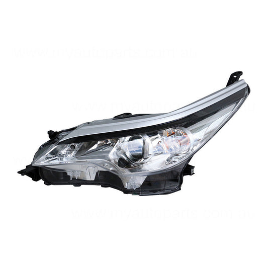 APG All Crash Halogen Head Lamp Passenger Side OEM Suits Toyota Fortuner GX GUN156R 2015 to 2021 TFO-21030LHG
