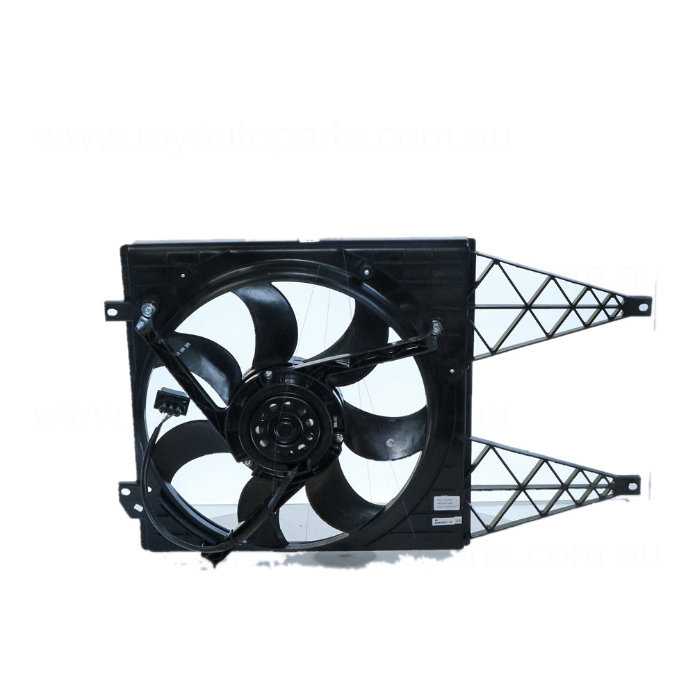 APG 12V Radiator Fan Assembly Aftermarket Suits Volkswagen Polo 9N 2005 to 2010 VOD-34100