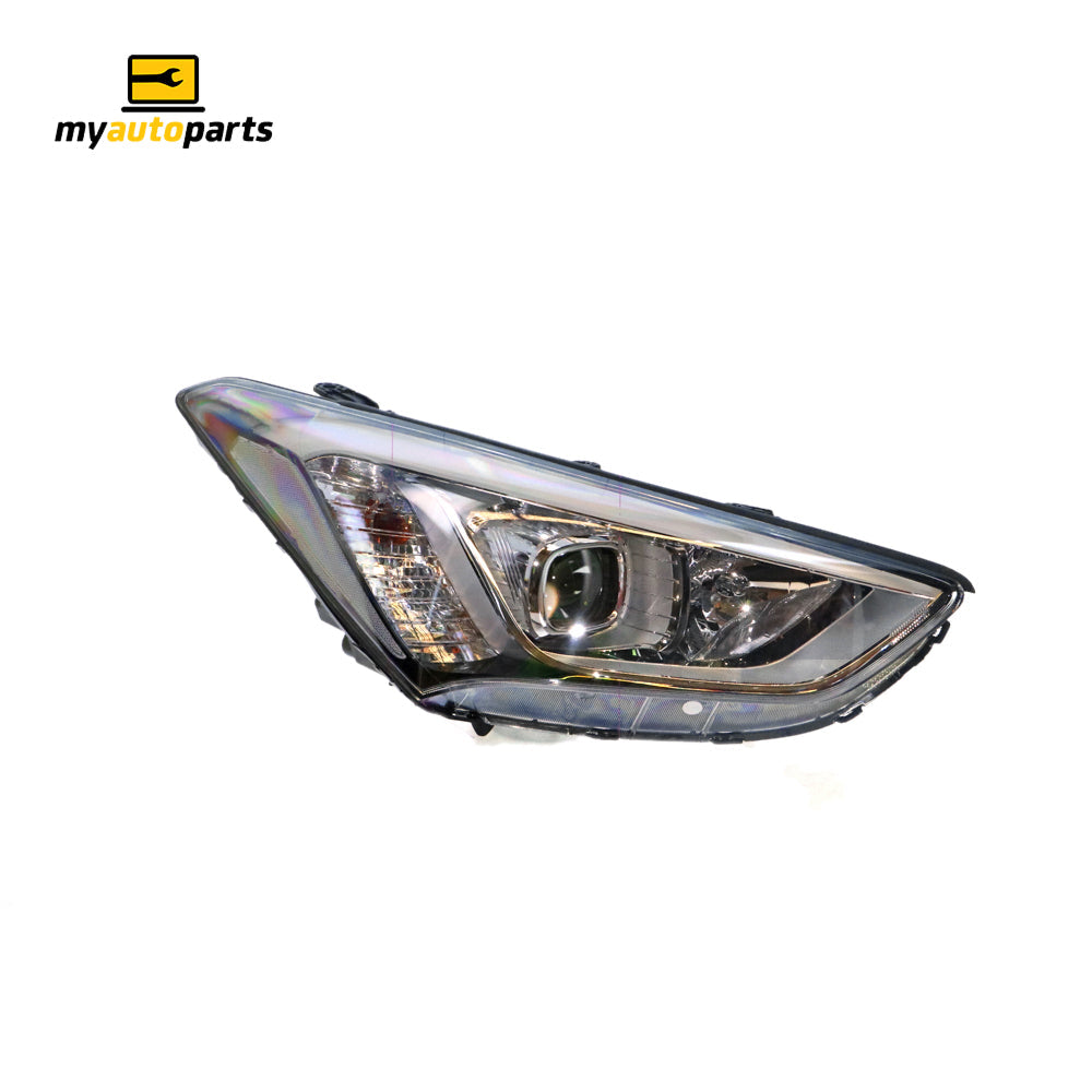 APG All Crash Halogen Head Lamp Drivers Side OEM Suits Hyundai Santa Fe DM 2012 to 2015 HFD-21030RHG