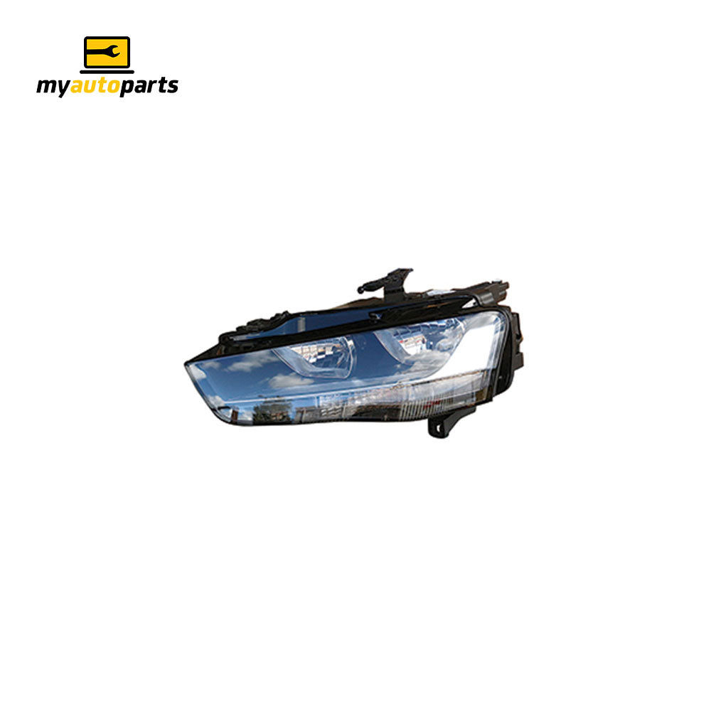 APG All Crash Halogen Head Lamp Passenger Side OES Suits Audi A4 B8 2012 to 2015 UACA-21030LHP