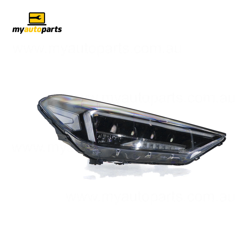 APG All Crash LED Head Lamp Drivers Side OEM Suits Hyundai Tucson Highlander TLE 2018 On HUB-21034RHG