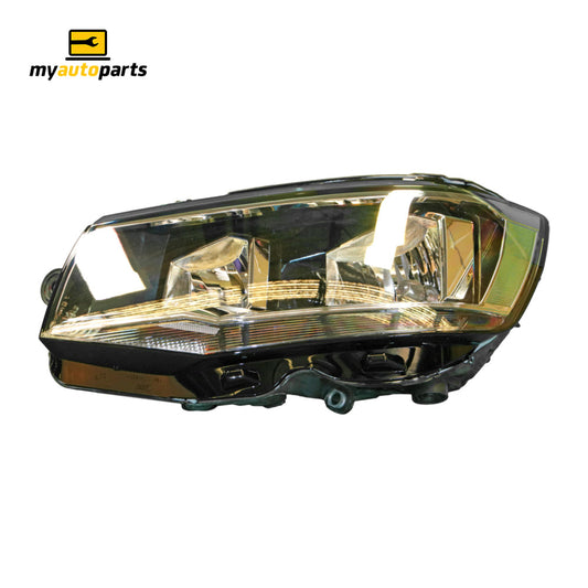 APG All Crash Halogen Head Lamp Passenger Side OEM Suits Volkswagen Multivan T6 2015 to 2021 VMB-21030LHG