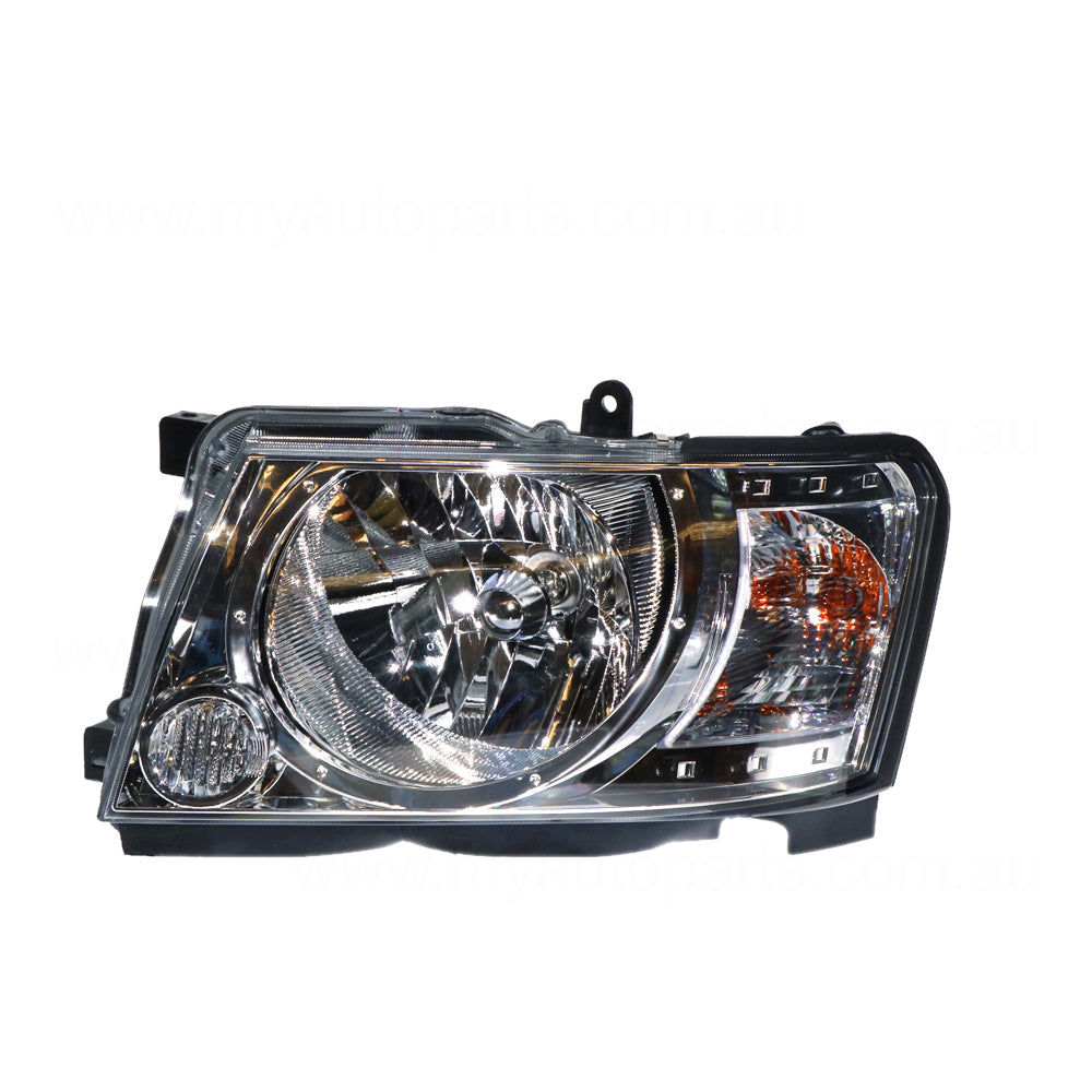APG All Crash Head Lamp Passenger Side OEM Suits Nissan Patrol GU/Y61 Wagon 12/2009 to 12/2016 NGR-21033LHG
