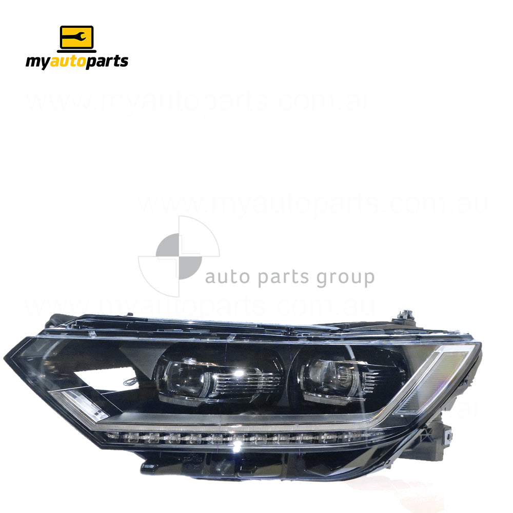APG All Crash Head Lamp Passenger Side OEM Suits Volkswagen Passat B8 2015 to 2021 VPH-21031LHG