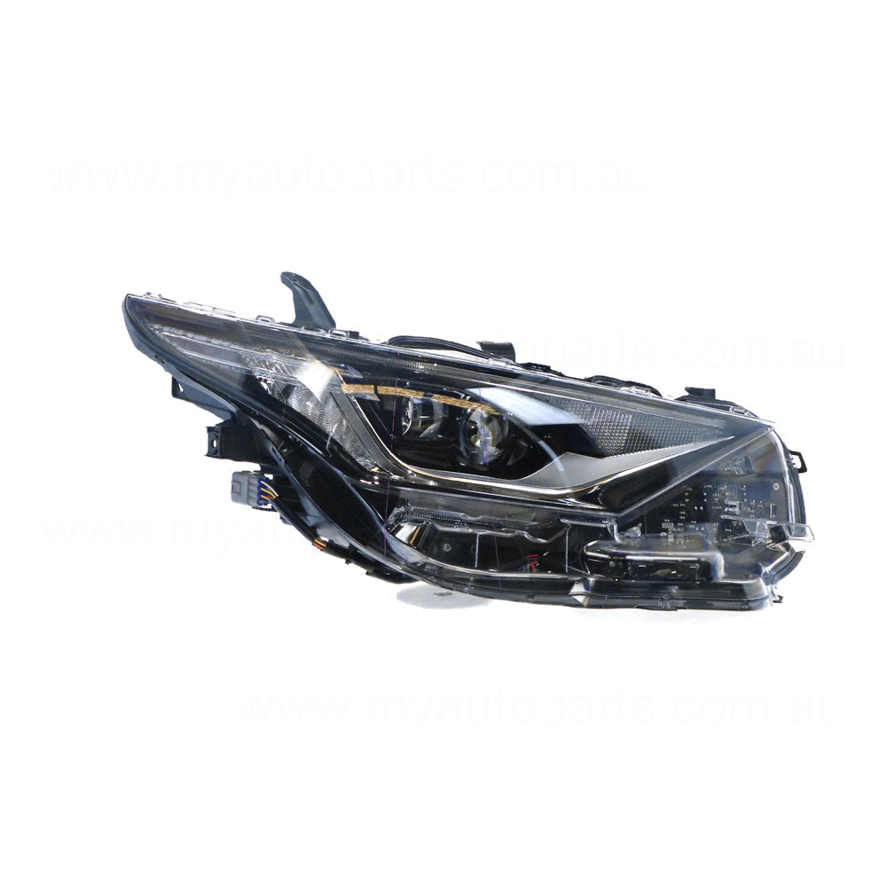 APG All Crash LED Head Lamp With Auto Levelling Drivers Side OEM Suits Toyota Corolla ZRE182R ZR 3/2015 to 6/2018 TCR-21033RHG