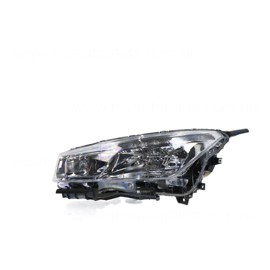 APG All Crash Halogen with DRL Head Lamp Passenger Side OEM Suits Peugeot 4008 2012 to 2021 PEB-21031LHG