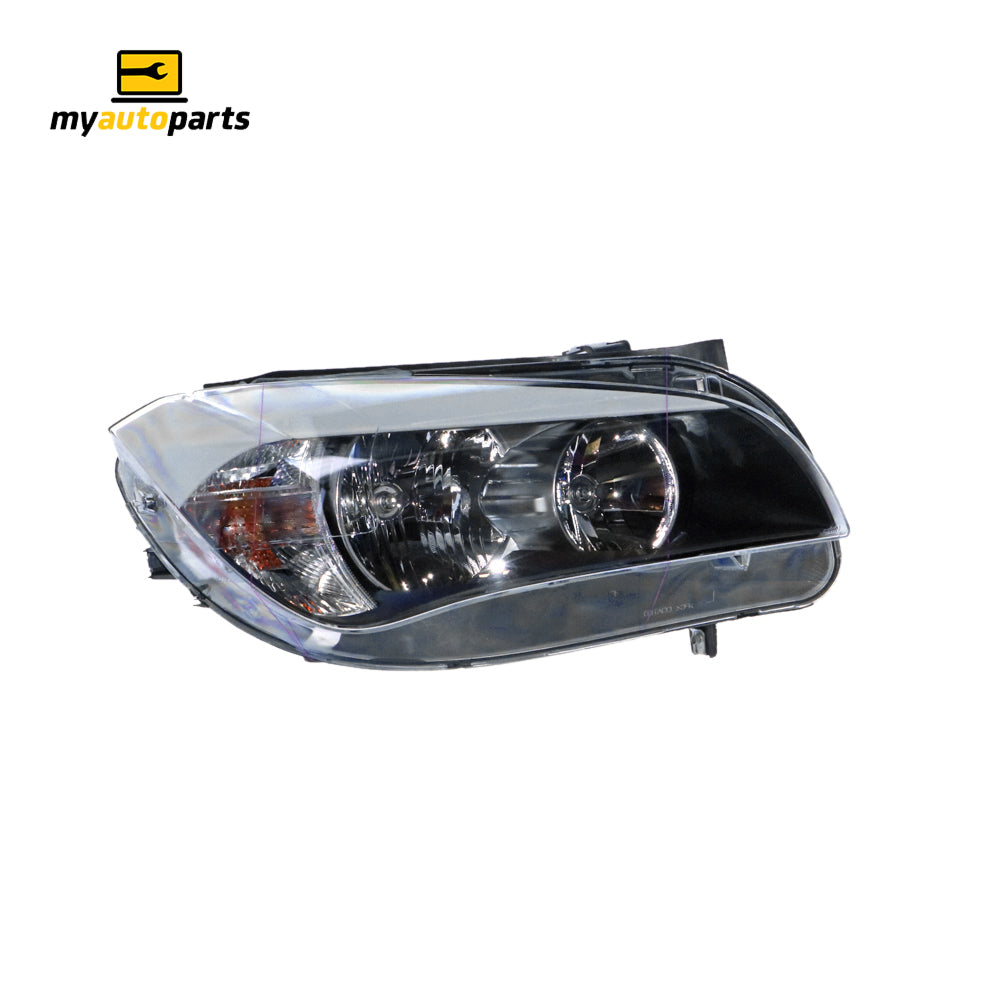APG All Crash Halogen Electric Adjust Head Lamp Drivers Side OES Suits BMW X1 E84 2010 to 2012 EXH-21030RHP