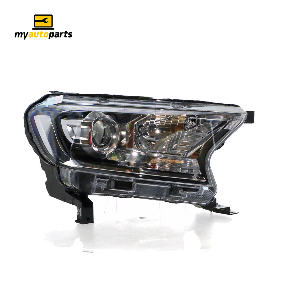 APG All Crash Projector Manual Adjust Head Lamp Drivers Side OEM Suits Ford Ranger XLT/Wildtrak PX 2015 to 2018 FCH-21034RHG