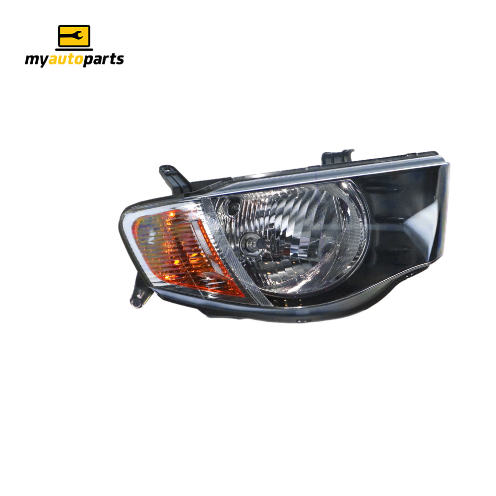 APG All Crash Head Lamp Drivers Side OEM suits Mitsubishi Triton ML GLS/GLXR/VR 7/2006 to 8/2009 CTD-21030RHG