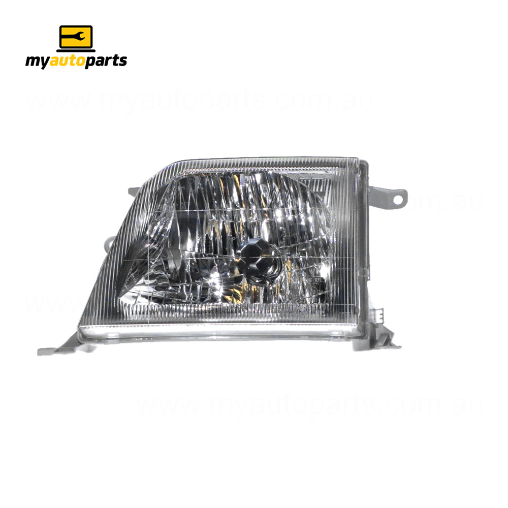 APG All Crash Head Lamp Passenger Side OEM Suits Toyota Prado 95 Series 1999 to 2002 TLE-21031LHG