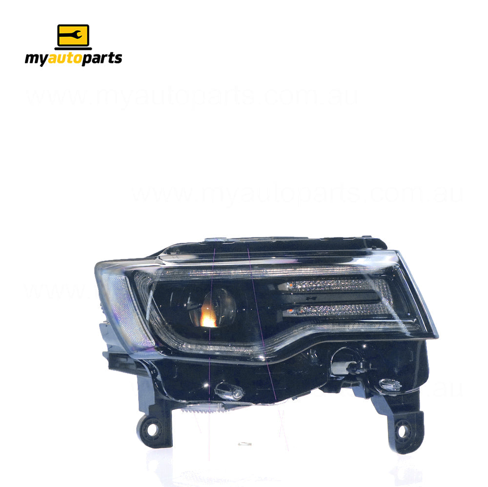 APG All Crash Xenon Head Lamp Drivers Side Genuine Suits Jeep Grand Cherokee WK 2016 to 2021 JCJ-21030RHG