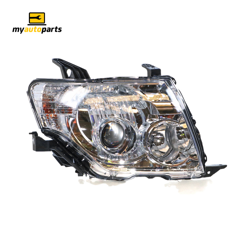 APG All Crash Xenon Head Lamp Drivers Side Genuine Suits Mitsubishi Pajero NX 2014 to 2021 CPM-21030RHG