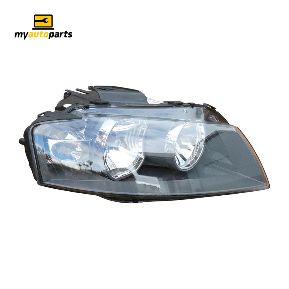 APG All Crash Halogen Head Lamp Drivers Side OEM Suits Audi A3 8P 2004 to 2008 UAO-21030RHG