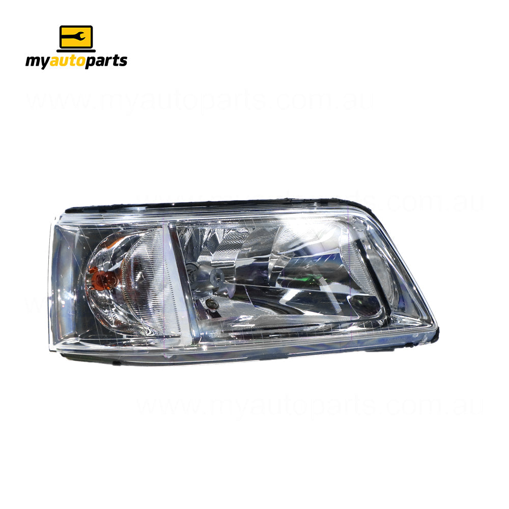 APG All Crash Halogen Electric Adjust Head Lamp Drivers Side OES Suits Volkswagen Transporter T5 2004 to 2015 VTB-21030RHP