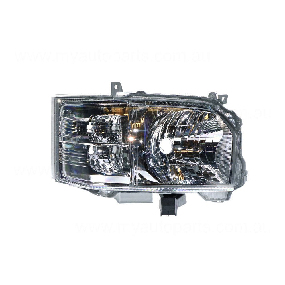 APG All Crash Halogen Head Lamp Drivers Side OEM Suits Toyota Hiace SLWB 2013 to 2019 THD-21034RHG