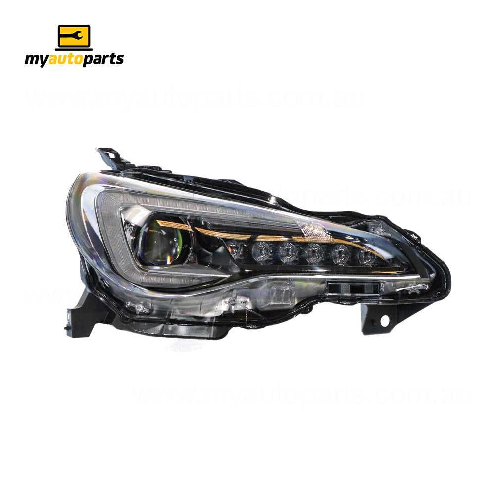 APG All Crash LED Head Lamp Drivers Side OEM Suits Subaru BRZ Z1 2012 to 2021 UBR-21031RHG