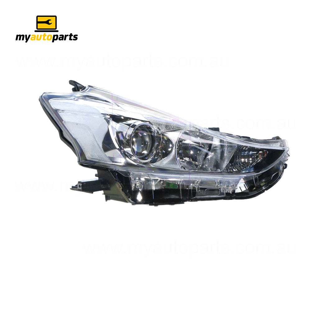 APG All Crash Halogen Head Lamp Drivers Side OEM Suits Toyota Prius-V ZVW40R 2015 On TPG-21033RHG