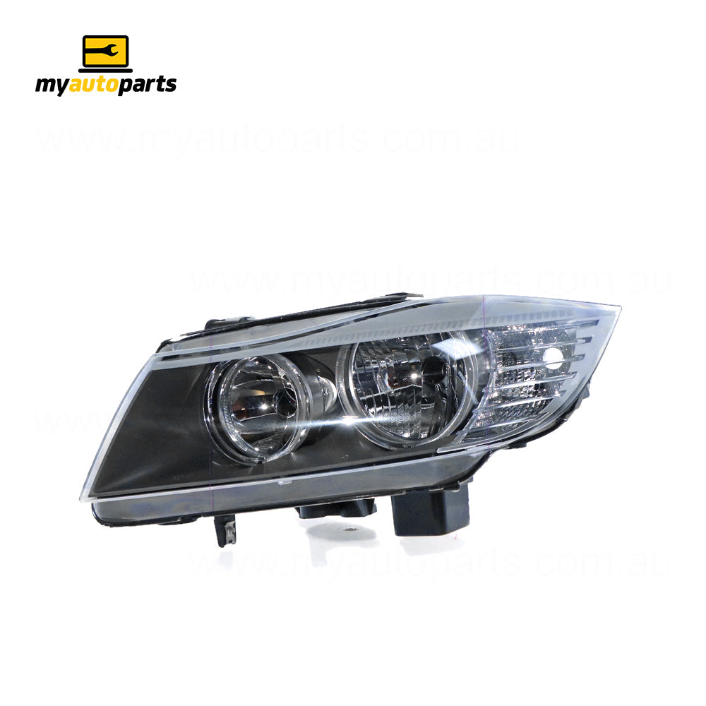 APG All Crash Halogen Electric Adjust Head Lamp Passenger Side Certified Suits BMW 3 Series E90 2008 to 2012 ETE-21035LHQ
