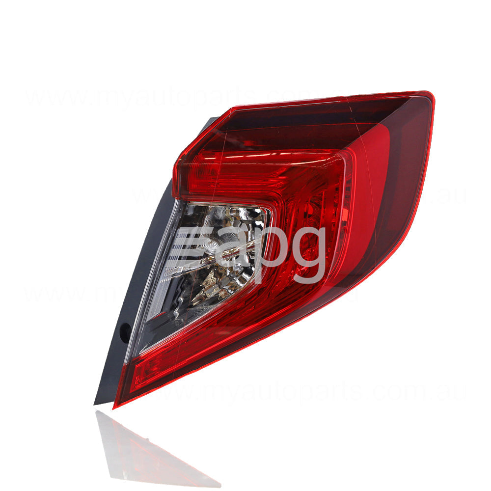 APG All Crash Aftermarket Tail Lamp Drivers Side suits Honda Civic FC 2016 to 2019 OAM-21040RH