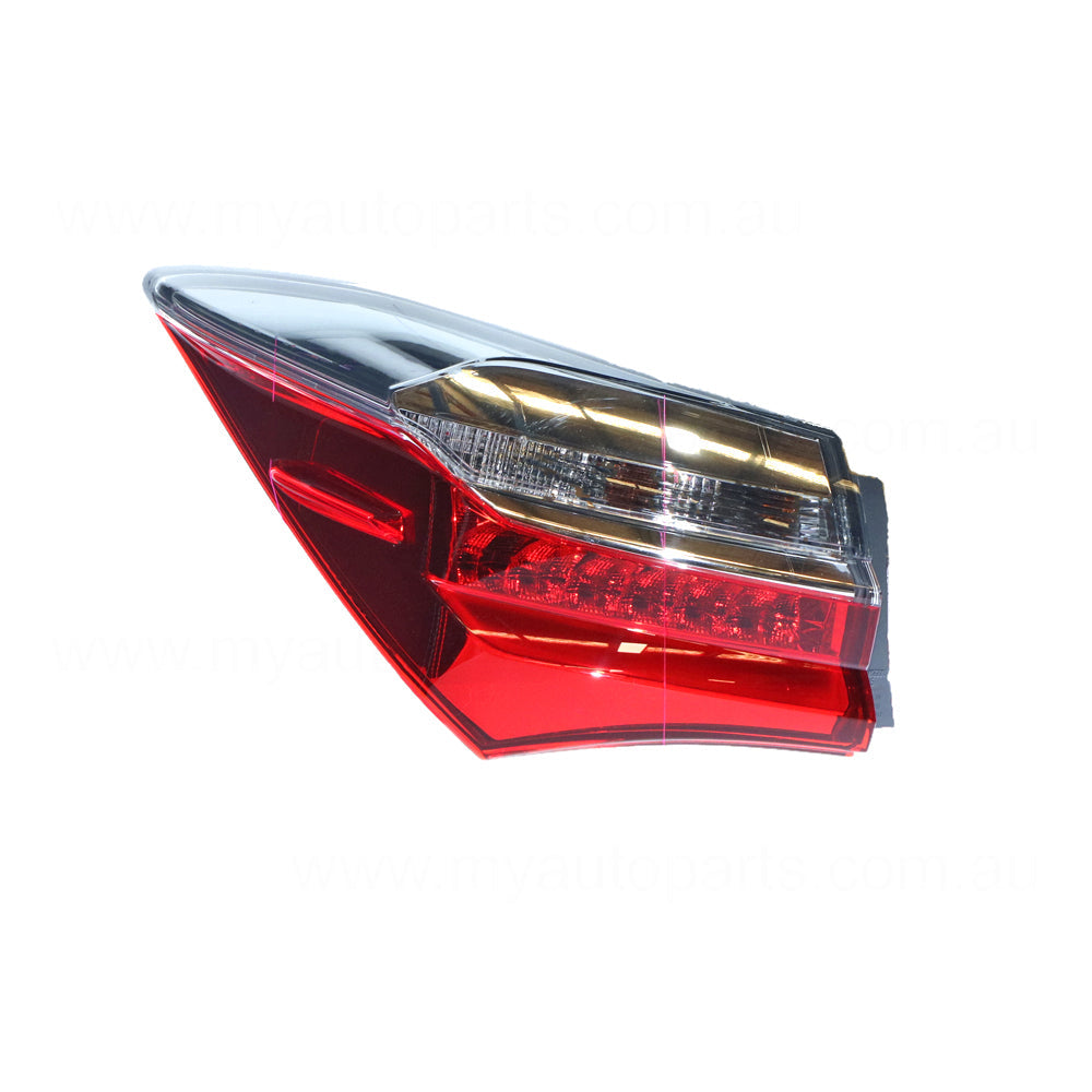 APG All Crash LED Tail Lamp Passenger Side OEM Suits Toyota Corolla ZRE172R 2013 to 2019 TCQ-21041LHG