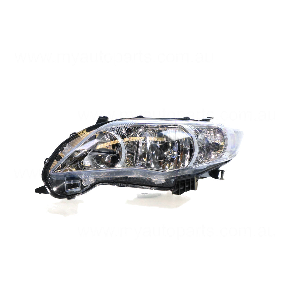 APG All Crash Halogen Head Lamp Passenger Side Certified Suits Toyota Corolla ZRE152R 2010 to 2013 TCP-21036LHQ