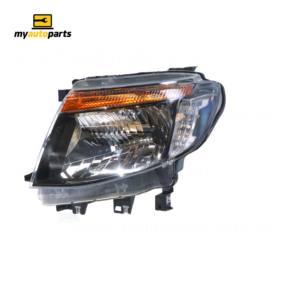 APG All Crash Halogen Head Lamp Passenger Side Certified Suits Ford Ranger PX 2011 to 2015 FCH-21030LHQ