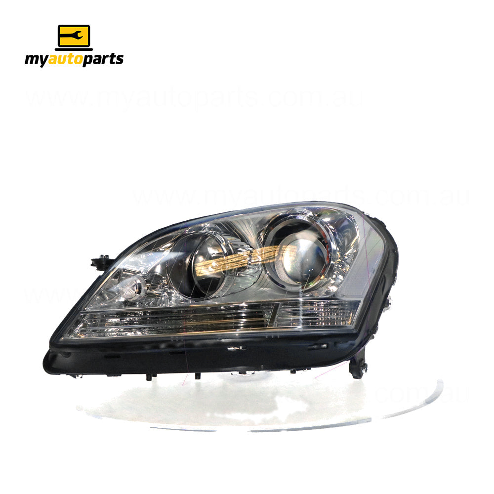 APG All Crash Halogen Electric Adjust Head Lamp Passenger Side Certified Suits Mercedes-Benz M Class W164 2005 to 2008 BMC-21030LHQ