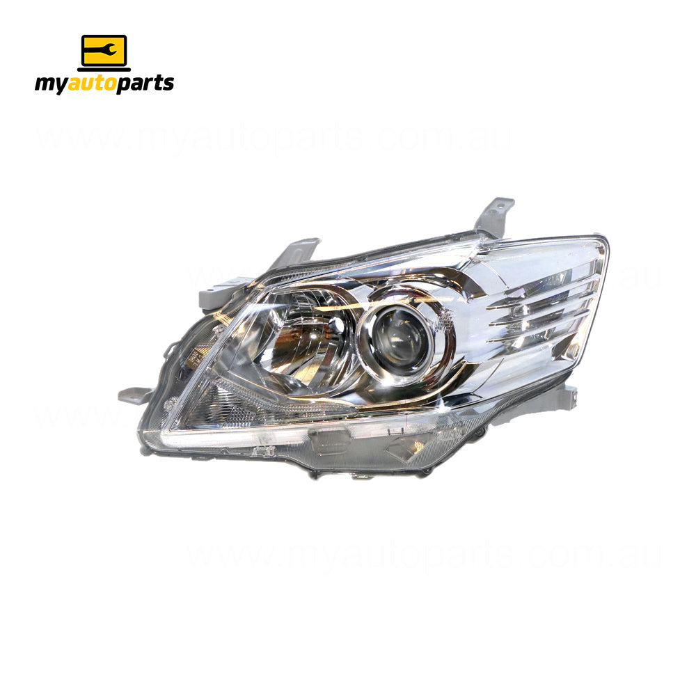APG All Crash Halogen Electric Adjust Head Lamp Passenger Side OEM suits Toyota Aurion GSV40R AT-X/Prodigy 2009 to 2012 TUR-21033LHG