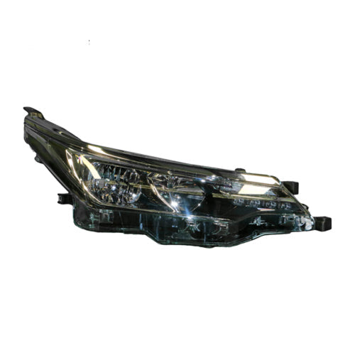 APG All Crash Halogen Head Lamp Drivers Side Certified Suits Toyota Corolla ZRE172R 2016 to 2019 TCQ-21032RHQ