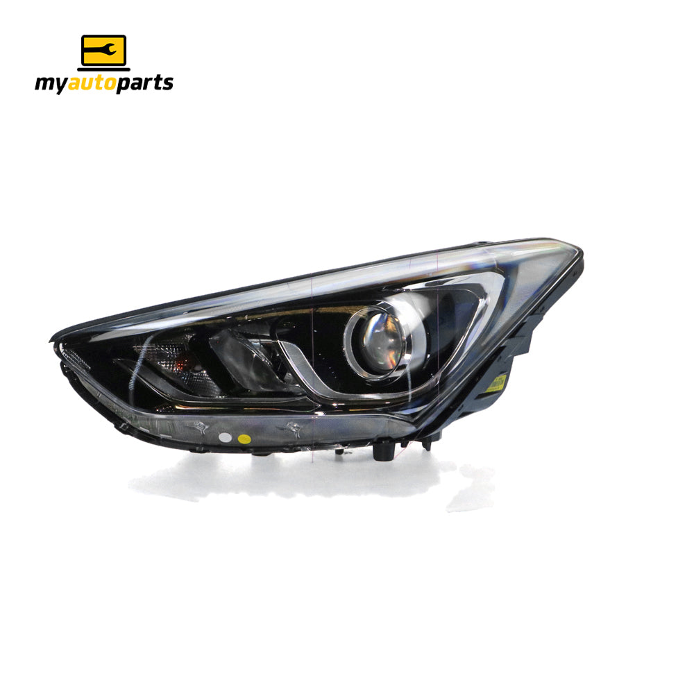 APG All Crash Xenon Head Lamp Passenger Side Genuine Suits Hyundai Santa Fe DM 2015 to 2018 HFD-21033LHG
