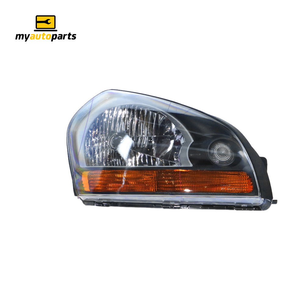 APG All Crash Head Lamp Drivers Side OEM Suits Hyundai Tucson JM 6/2008 to 1/2010 HUA-21031RHG