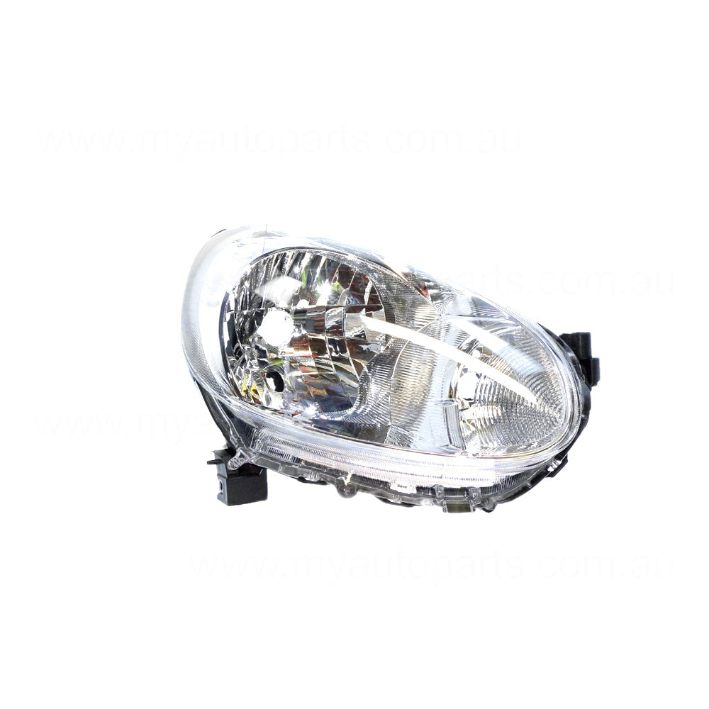 APG All Crash Halogen Head Lamp Drivers Side OEM Suits Nissan Micra K13 2010 to 2013 NMK-21030RHG