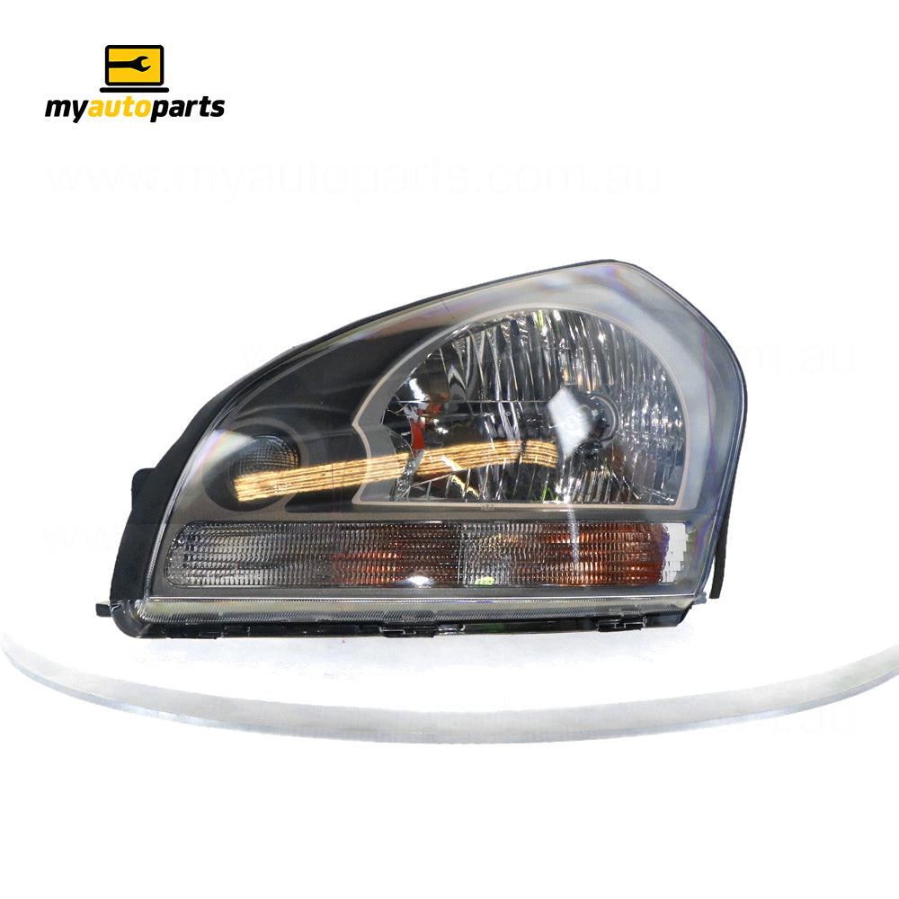 APG All Crash Head Lamp Passenger Side OEM Suits Hyundai Tucson JM 4/2004 to 6/2008 HUA-21030LHG