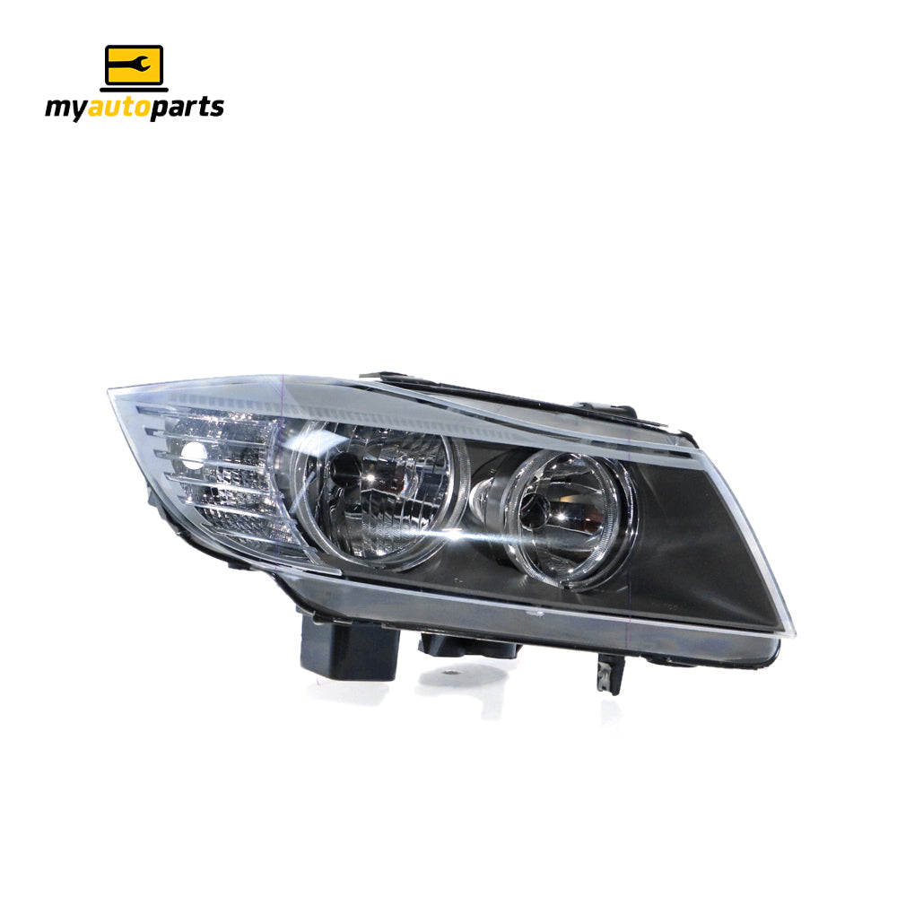 APG All Crash Halogen Electric Adjust Head Lamp Drivers Side Certified Suits BMW 3 Series E90 2008 to 2012 ETE-21035RHQ