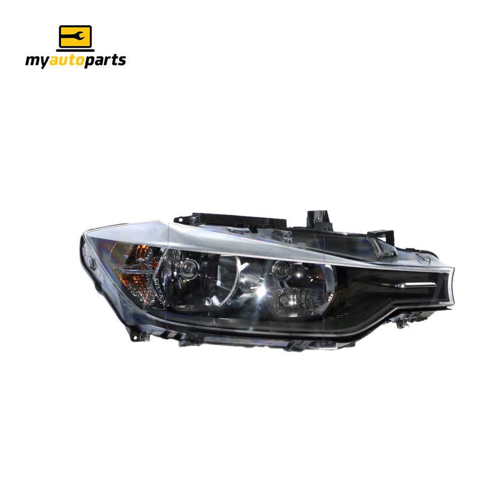 APG All Crash Halogen Head Lamp Drivers Side OES Suits BMW 3 Series F30 Sedan 2012 to 2015 ETF-21030RHP