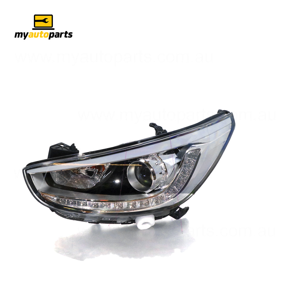 APG All Crash Head Lamp Passenger Side OEM Suits Hyundai Accent RB SR2013 to 2017 HAD-21032LHG
