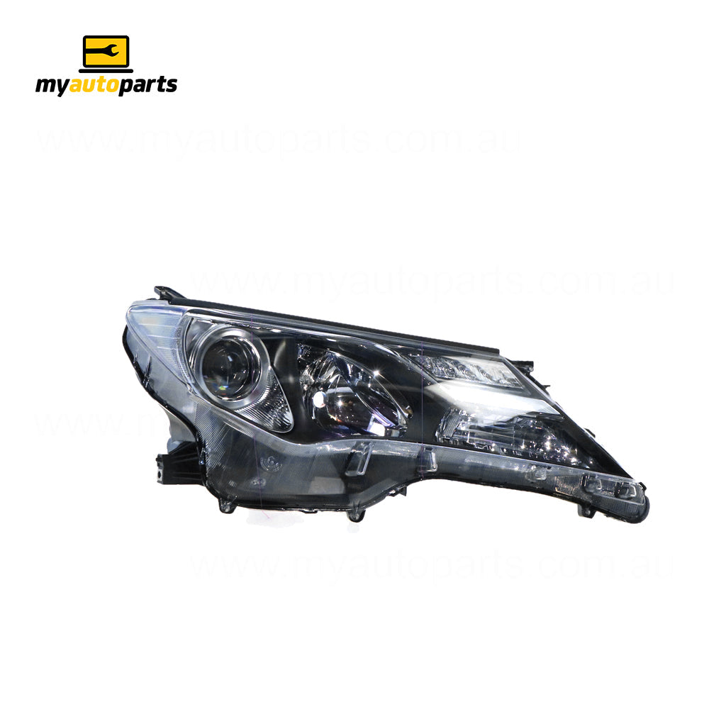 APG All Crash Halogen Head Lamp Drivers Side Certified Suits Toyota RAV4 GX 2012 to 2015 TVD-21030RHQ