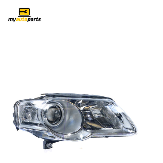 APG All Crash Halogen Electric Adjust Head Lamp Drivers Side OES Suits Volkswagen Passat B6 2006 to 2011 VPD-21030RHP