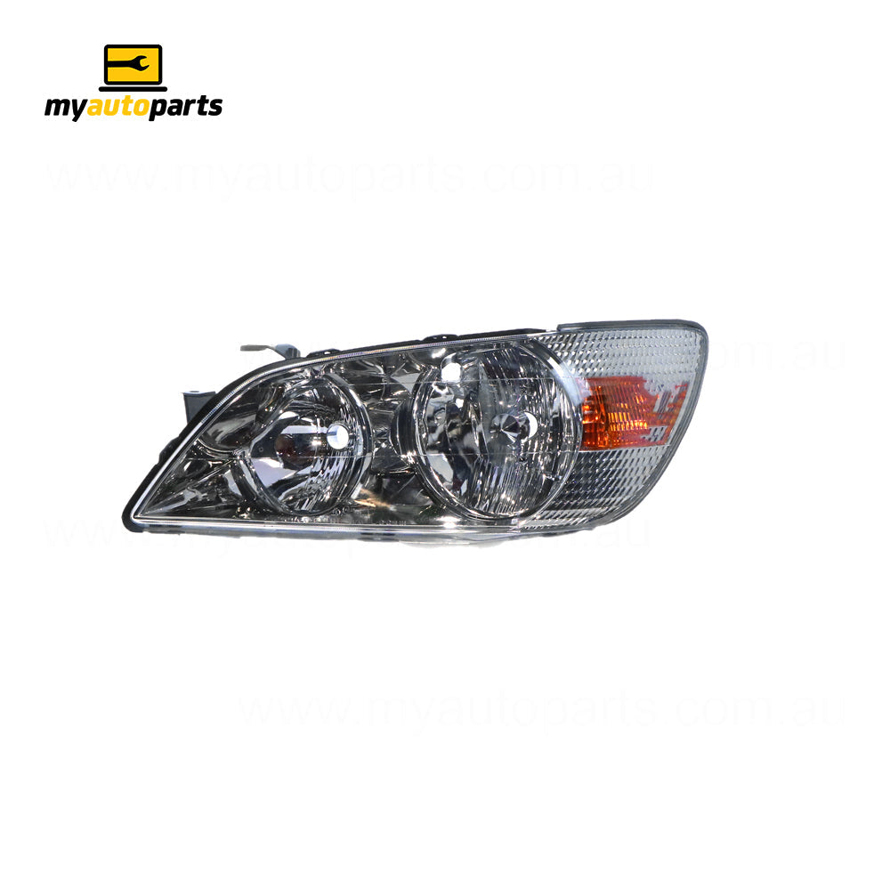 APG All Crash Halogen Head Lamp Passenger Side OEM Suits Lexus IS 1999 to 2003 TZD-21030LHG