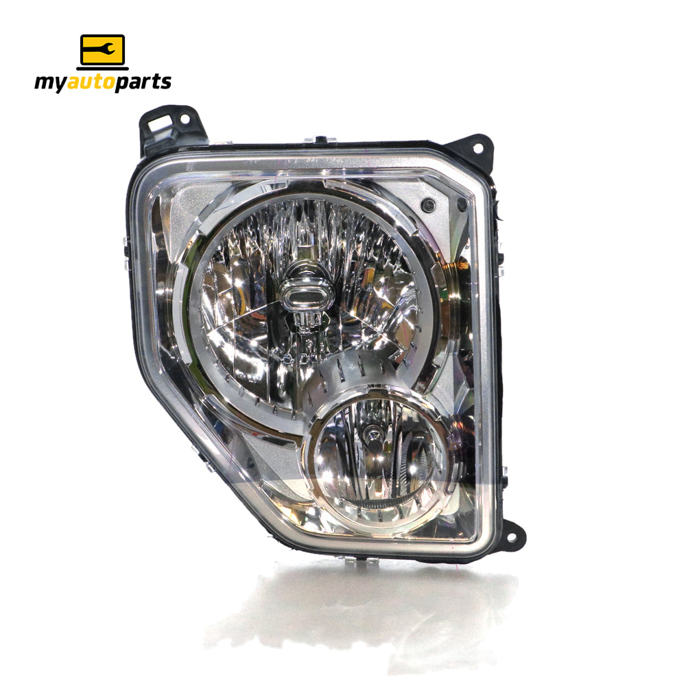 APG All Crash Halogen Electric Adjust Head Lamp Drivers Side OEM Suits Jeep Cherokee KK 2008 to 2012 JCH-21030RHG