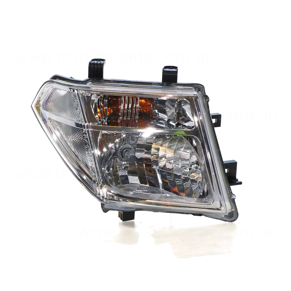 APG All Crash Head Lamp Drivers Side OEM Suits Nissan Navara D40 2008 to 2015 NNG-21030RHG