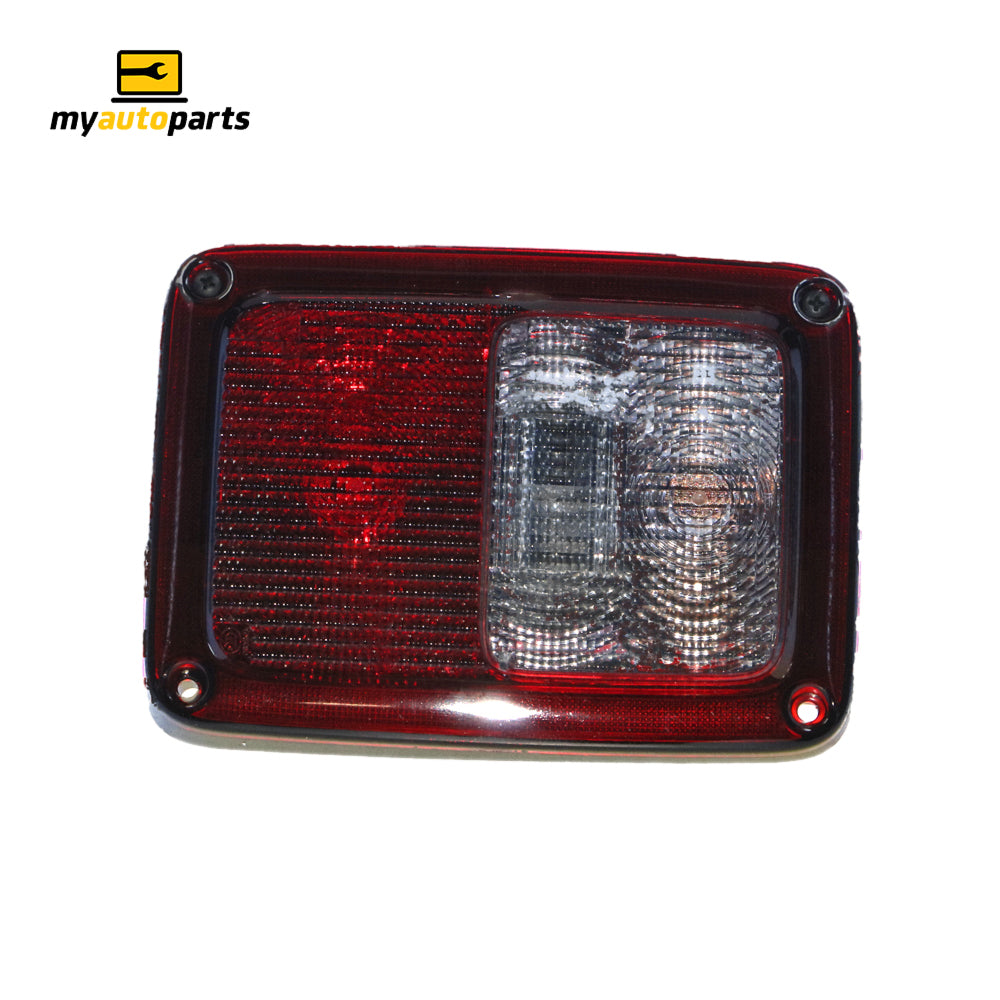 APG All Crash Red/Clear Tail Lamp Drivers Side OEM Suits Jeep Wrangler JK 2006 to 2018 JWB-21040RHG