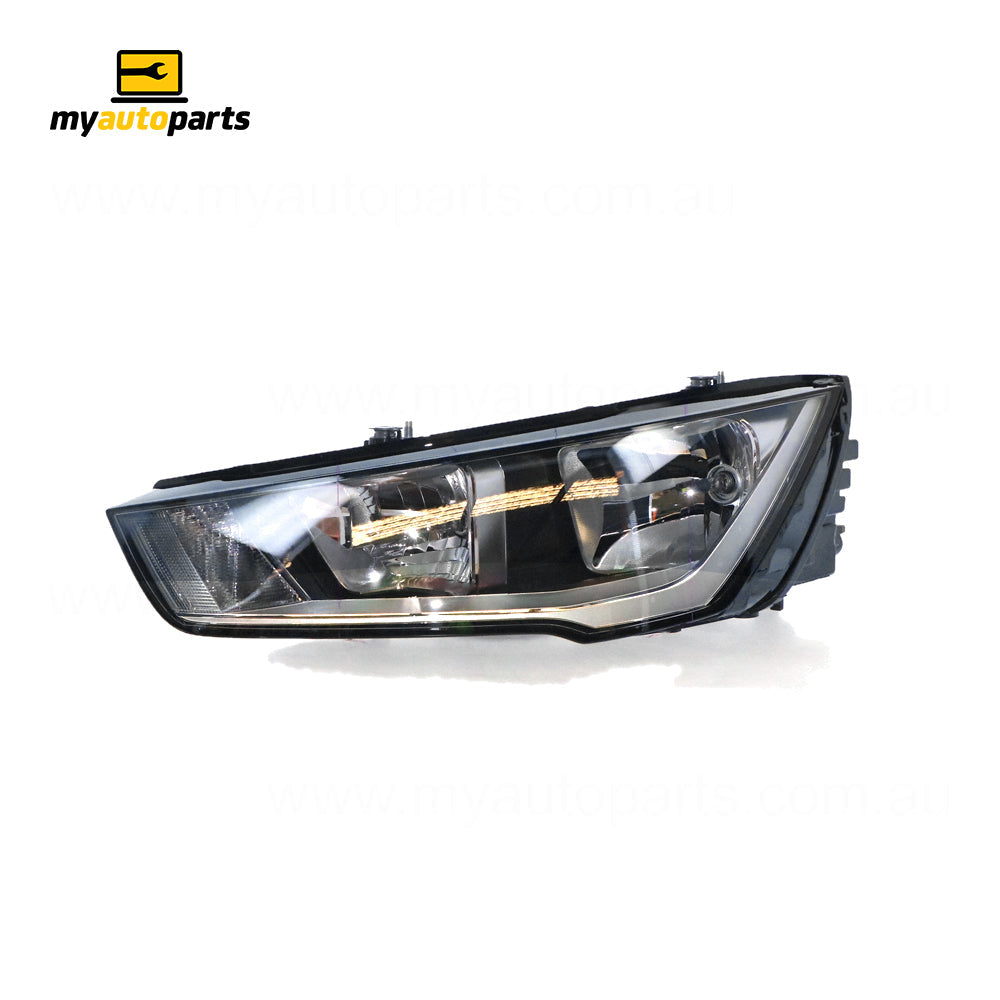 APG All Crash Halogen Head Lamp Passenger Side OEM Suits Audi A1 8X Hatch 2/2015 to 7/2019 UAAA-21034LHG