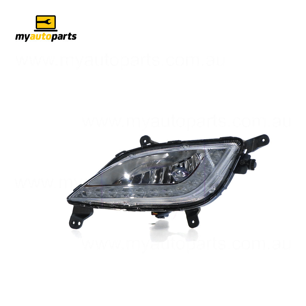 APG All Crash Fog Lamp With DRL Passenger Side OEM suits Hyundai i30 3 Door/Wagon 2013 to 2016 HIC-21061LHG