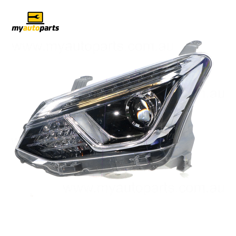 APG All Crash Head Lamp Passenger Side OEM Suits Isuzu MU-X UCR/UCS 2017 to 2021 GDB-21030LHG