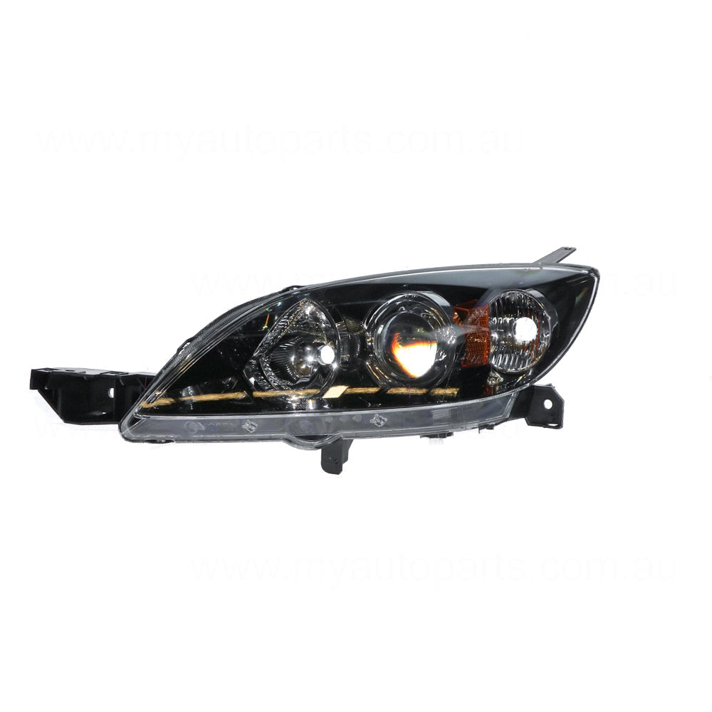 APG All Crash Xenon Electric Adjust Head Lamp Passenger Side Genuine Suits Mazda 3 BK 2006 to 2009 MBP-21031LHG