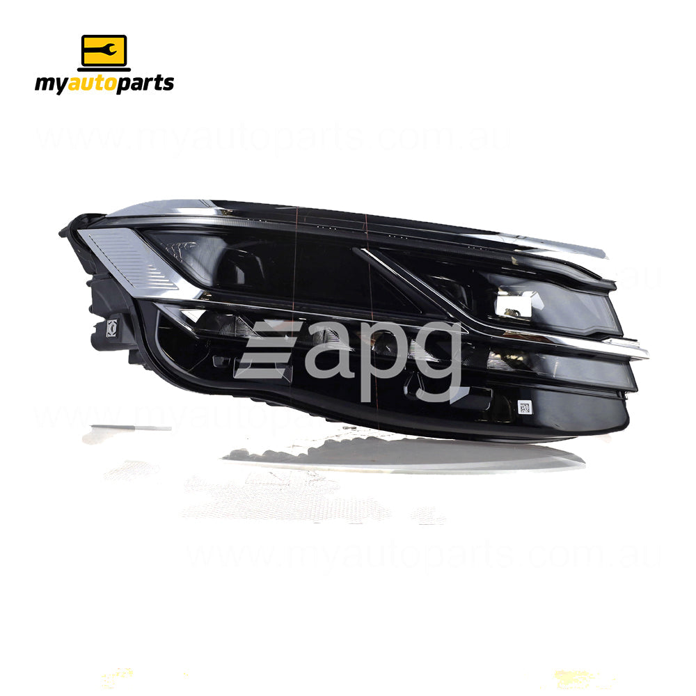 APG All Crash LED Head Lamp Drivers Side OEM Suits Volkswagen Touareg CR 2019 to 2021 VTG-21030RHG