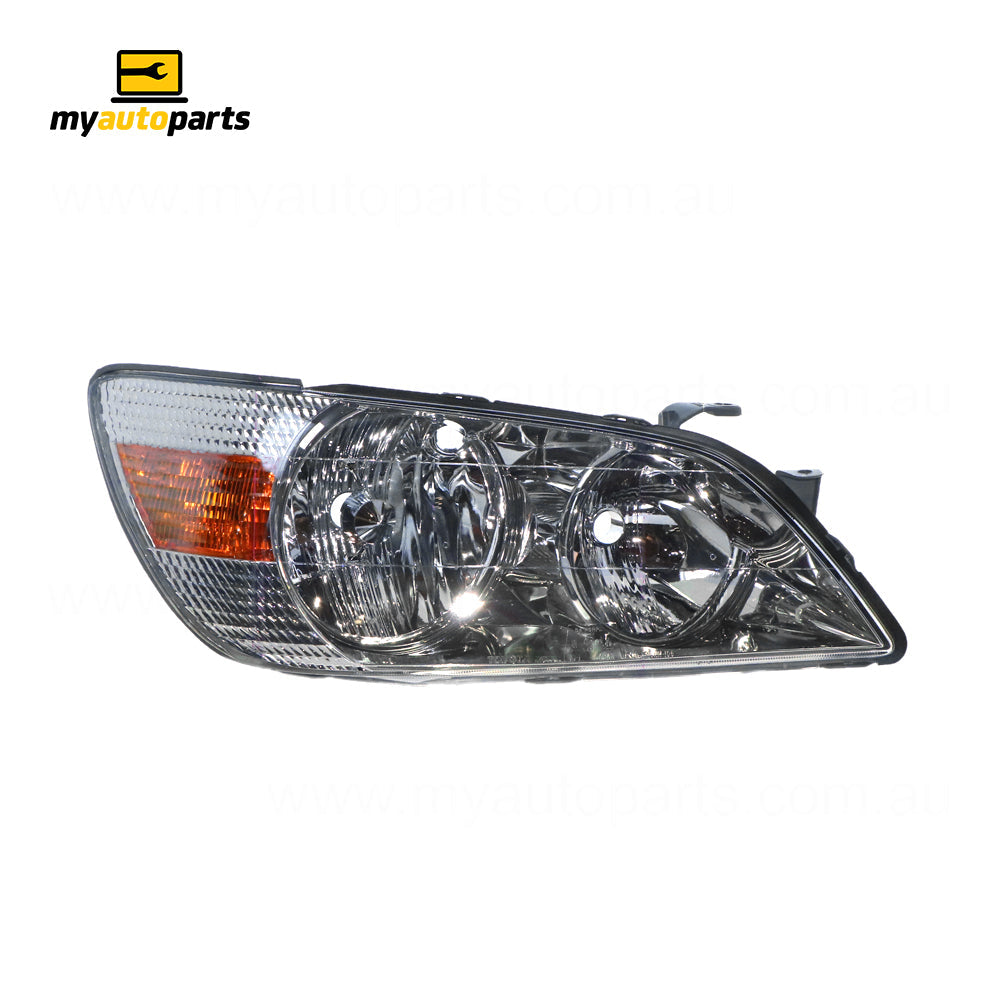 APG All Crash Halogen Head Lamp Drivers Side OEM Suits Lexus IS 1999 to 2003 TZD-21030RHG