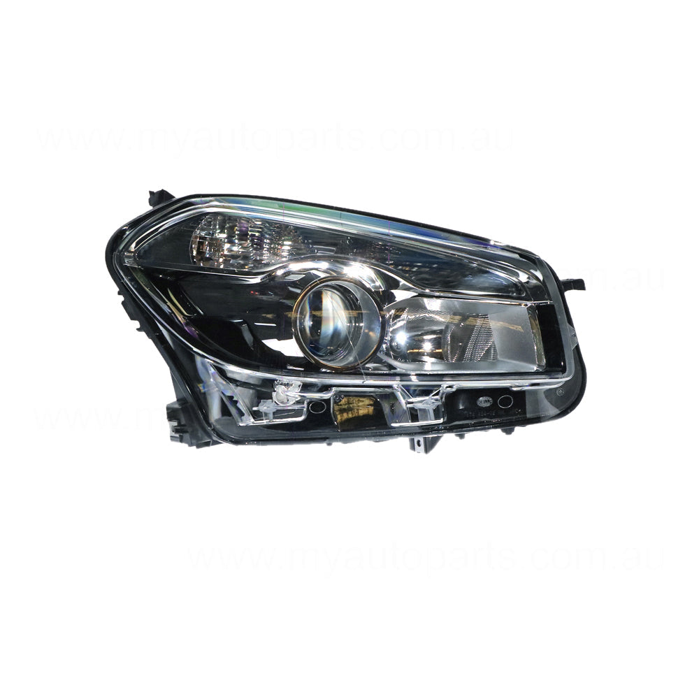APG All Crash Halogen Electric Adjust Head Lamp Drivers Side OEM Suits Nissan Dualis J10 2010 to 2014 NDB-21030RHG