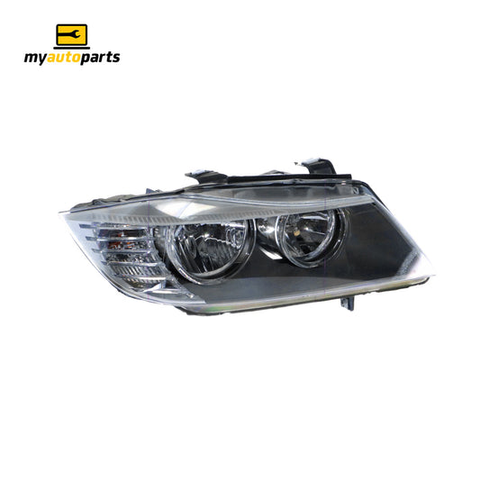 APG All Crash Halogen Electric Adjust Head Lamp Drivers Side OES Suits BMW 3 Series E90 2008 to 2012 ETE-21035RHP